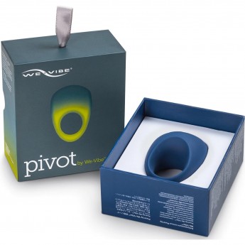 Эрекционное кольцо WOMANIZER We-Vibe Pivot синее